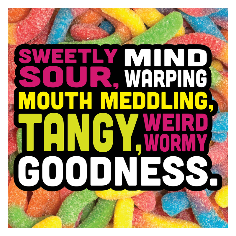 Trolli Sour Brite Crawlers Mini Gummi Candies, 3.5 oz