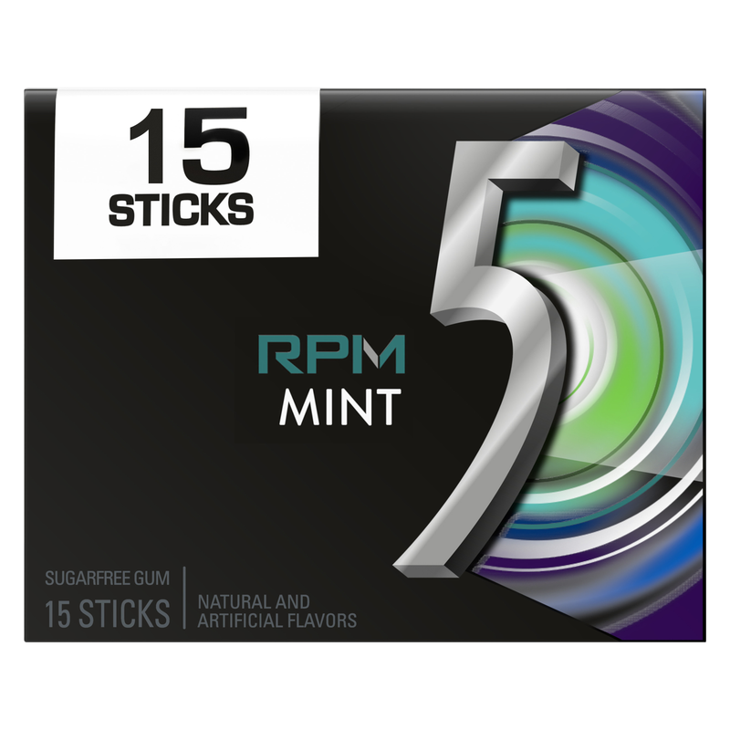 5 Gum RPM Mint 15ct