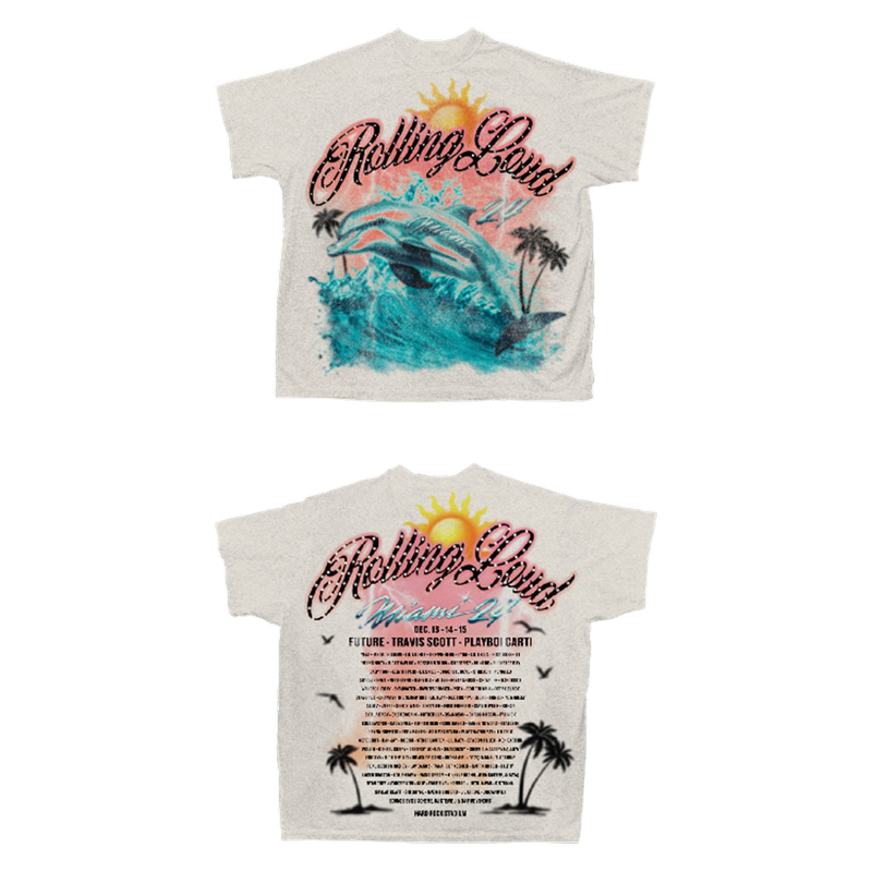 Rolling Loud Miami 24 Splash Tee-Large