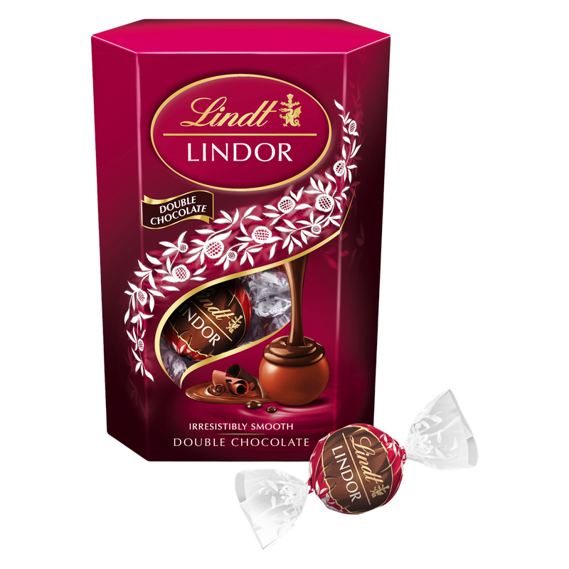 Lindt Double Chocolate Truffles, 200g