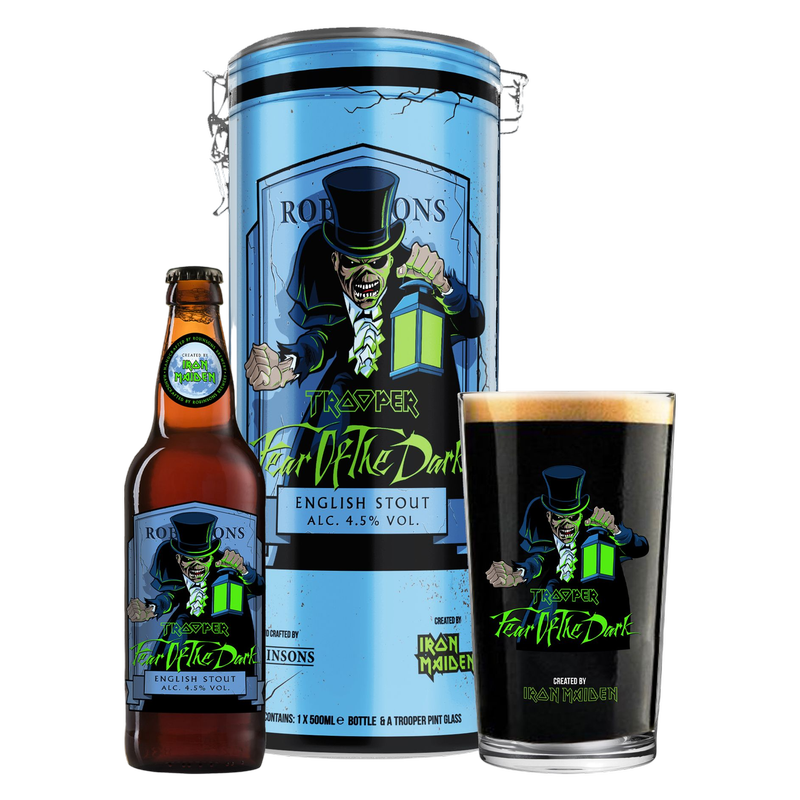 Robinsons Brewery Trooper Fear of The Dark Gift Tin Single 16.9oz Btl