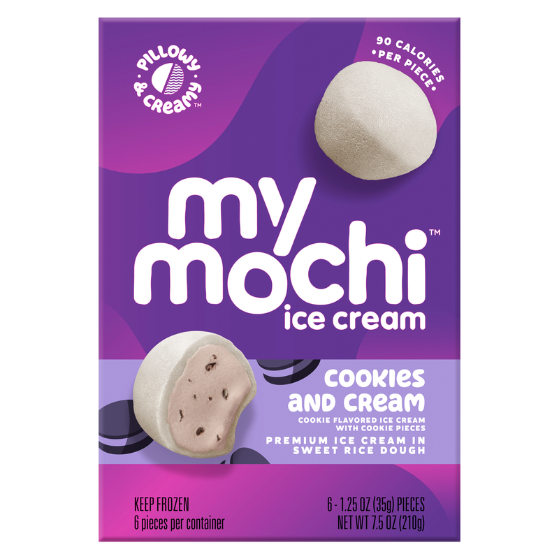 My Mochi Cookies & Cream Ice Cream 6ct 