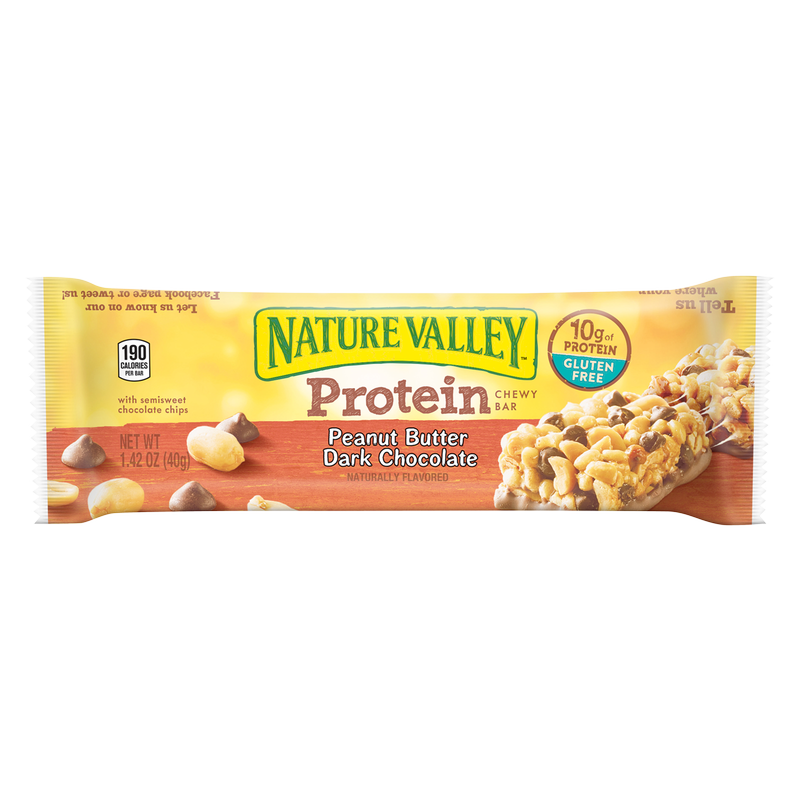 Nature Valley Peanut Butter Dark Chocolate Protein Chewy Bars 5ct