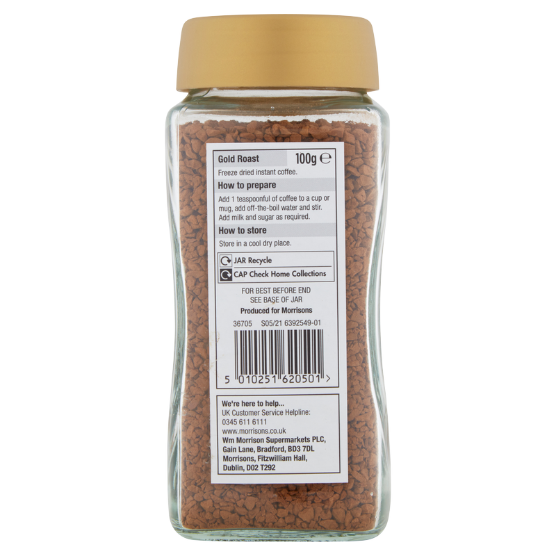 Morrisons Gold Coffee, 100g