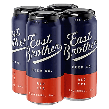 East Brother Beer Co. Red IPA 4pk 16oz Can