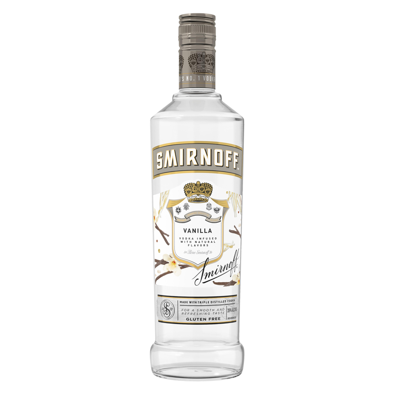 Smirnoff Raspberry Vodka 750ml (70 Proof)