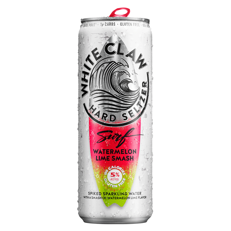 White Claw Surf Watermelon Lime Smash Single 12oz Can 5.0% ABV