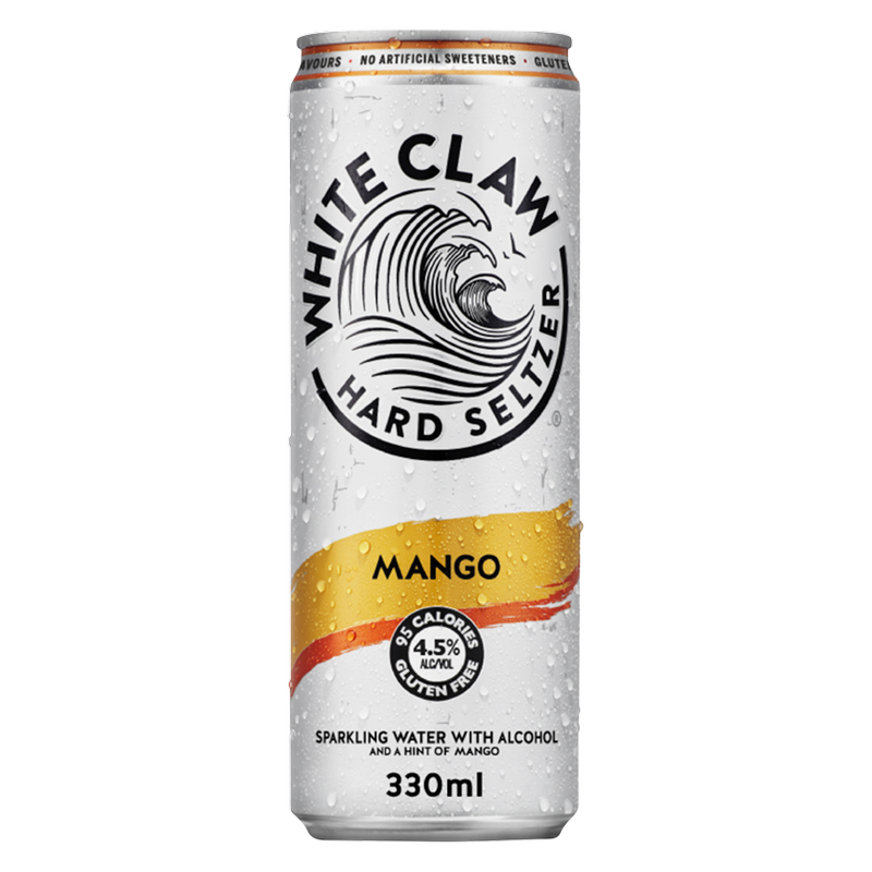White Claw Mango Hard Seltzer, 330ml