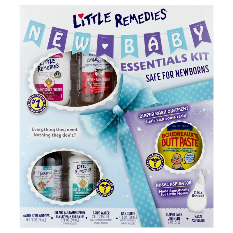 Little Remedies New Baby Essentials 6 Piece Kit