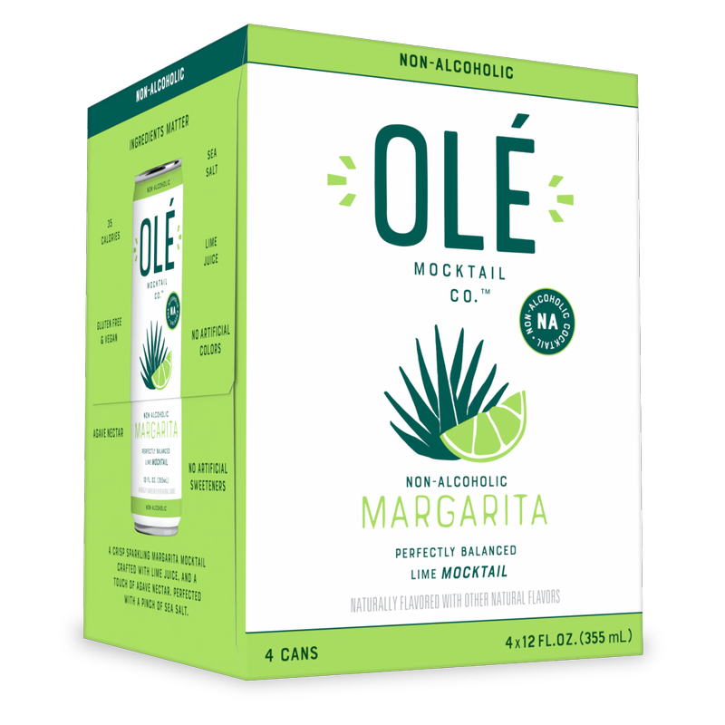 Ole Margarita Mocktail 4pk 12oz Can