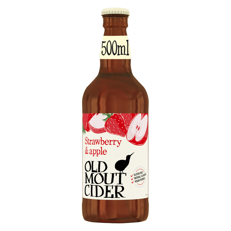 Old Mout Cider Strawberry & Apple, 500ml