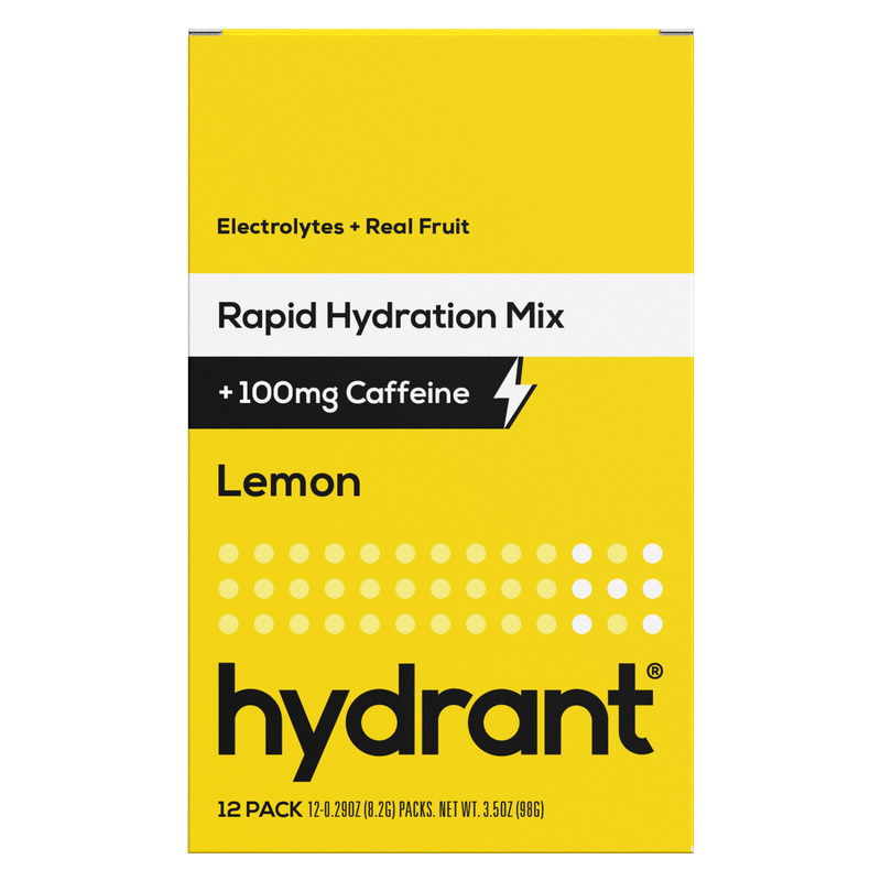 Hydrant Lemon + Caffeine Hydration Mix 0.29oz 12ct