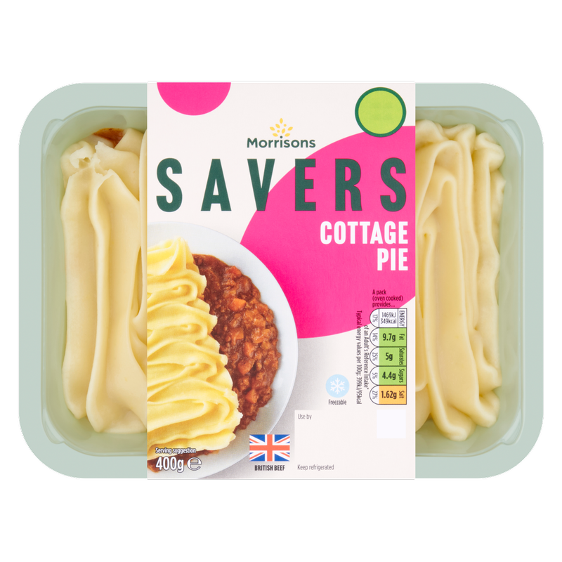 Morrisons Savers Cottage Pie, 400g