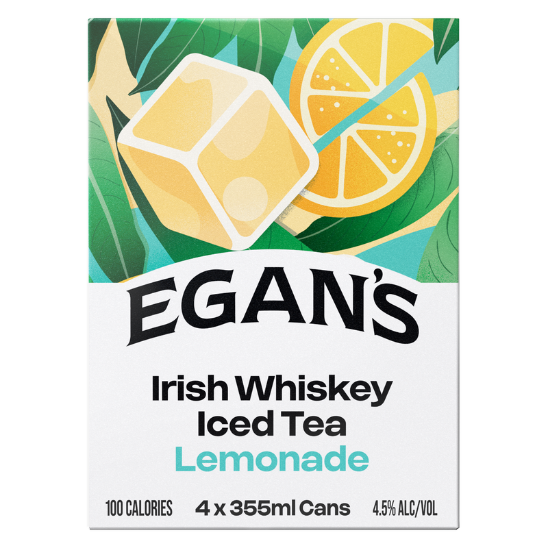 Egan's Irish Whiskey Iced Tea + Lemonade 4pk 12oz Can