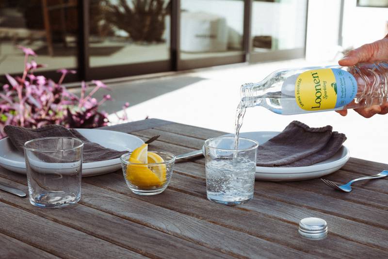 Loonen Sparkling Water 750mL Glass Bottle
