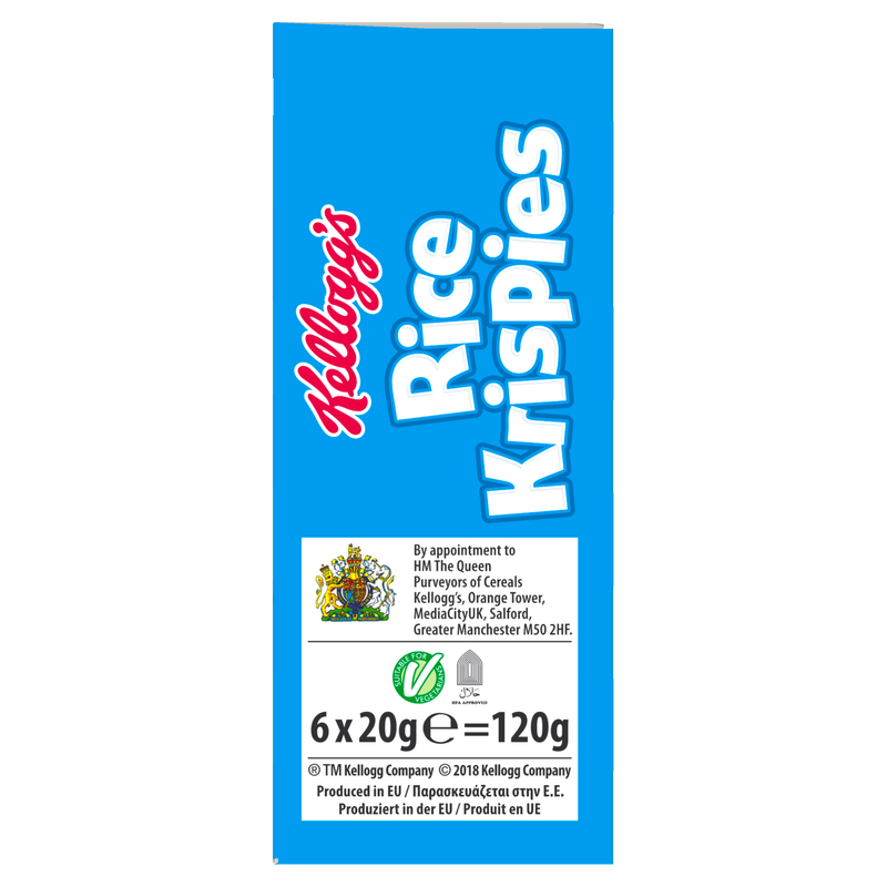 Kellogg's Rice Krispies Snack Bar, 6 x 20g