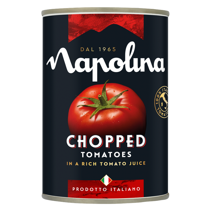 Napolina Chopped Tomatoes in a Rich Tomato Juice, 400g