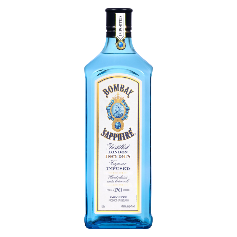 Bombay Sapphire Gin 1L (94 Proof)