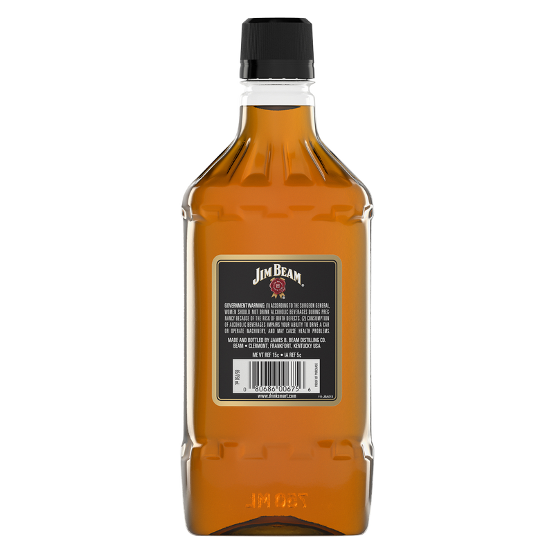 Jim Beam Apple Bourbon Whiskey 750 ml (70 Proof)