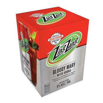 Zing Zang Bloody Mary Cocktail 4pk 355ml Can