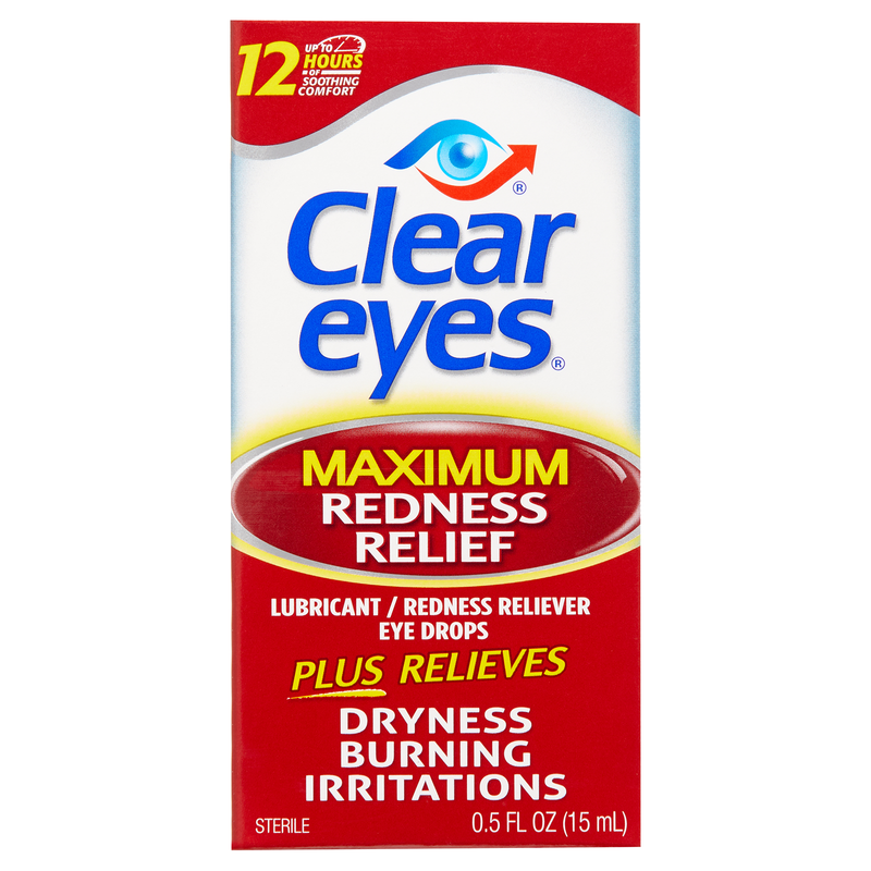 Clear Eyes Redness Relief Eye Drops 0.5oz