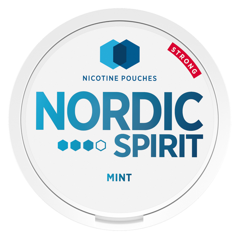 Nordic Spirit Nicotine Pouches Mint (9mg) STRONG, 20pcs