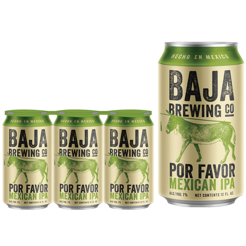 Baja Brewing Mexican IPA Por Favor 6pk 12oz Can