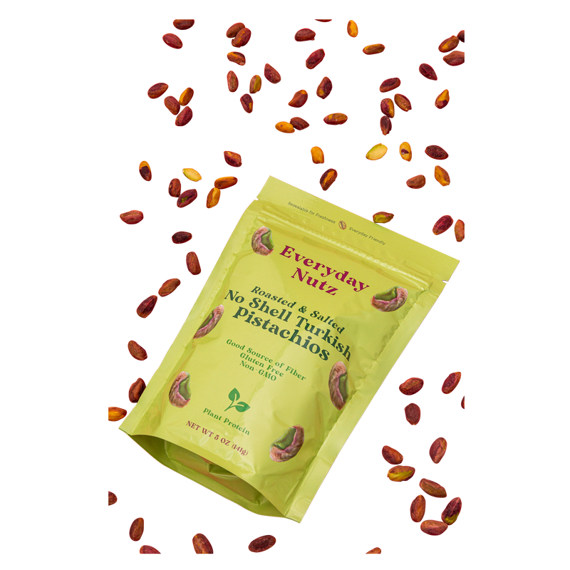 Everyday Nutz Roasted & Salted Pistachios without Shell 5oz