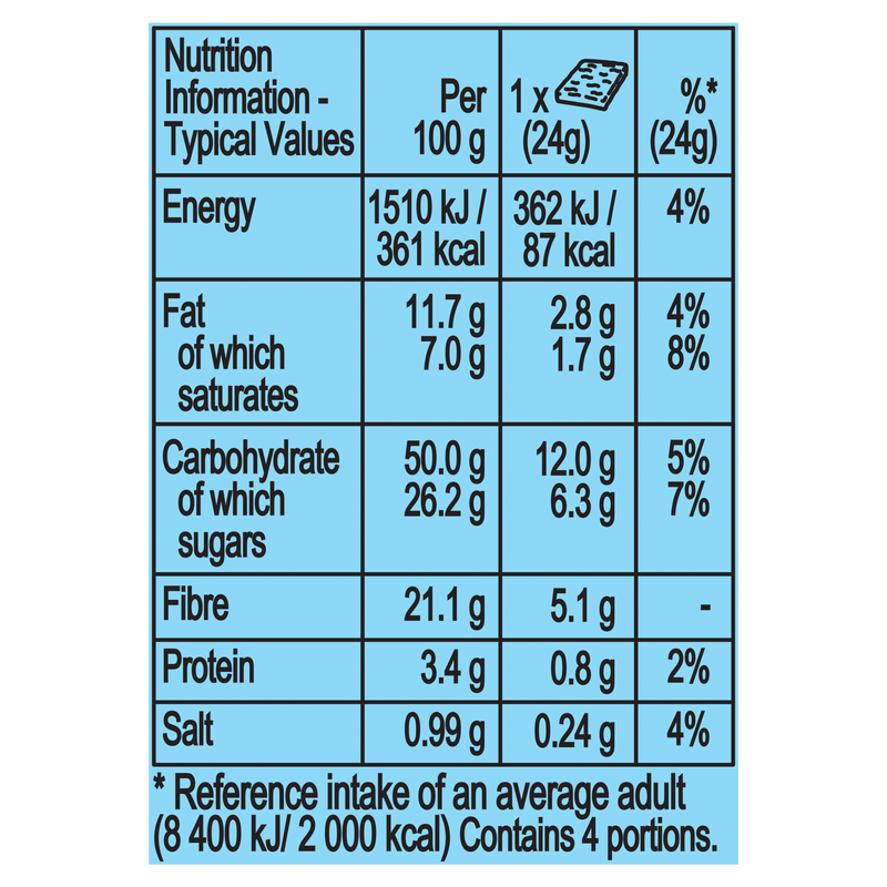 Fibre One 90 Calorie Birthday Cake Brownie Bars, 4 x 24g