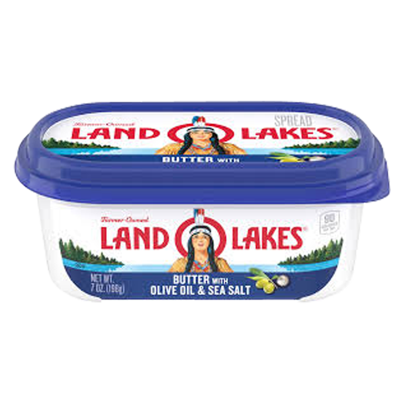 Land O Lakes Butter with Olive Oil & Sea Salt Tub - 7oz