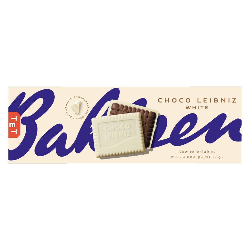 Bahlsen Choco Leibniz White Chocolate Biscuits, 111g