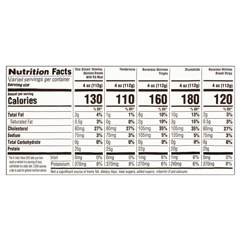 Wholesome Pantry Organic Boneless Skinless Chicken Breast - Avg 1.3 lb