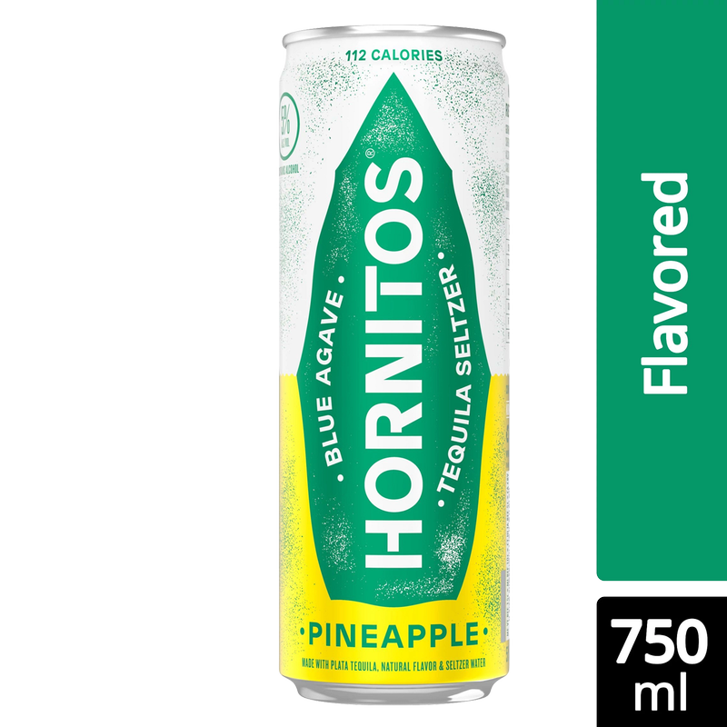 Hornitos Pineapple Tequila Seltzer 4pk 12oz Cans