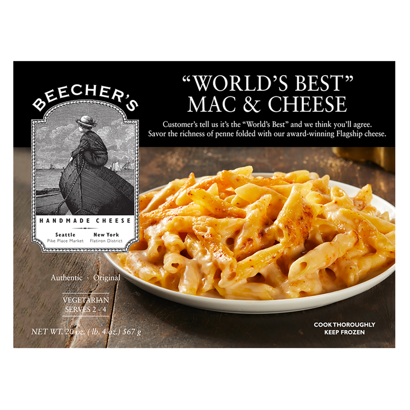"World's Best" Mac & Cheese Beecher's Handmade Cheese, Frozen, 20oz