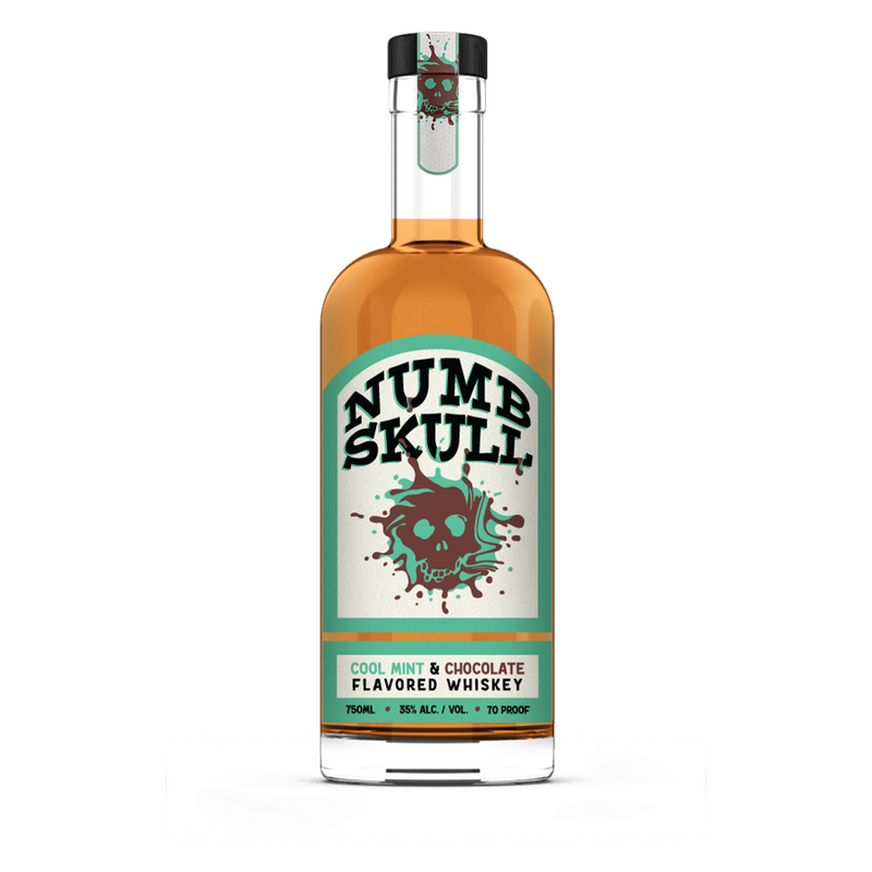 Numbskull Cool Mint & Chocolate Flavored Whiskey 750ml Bottle