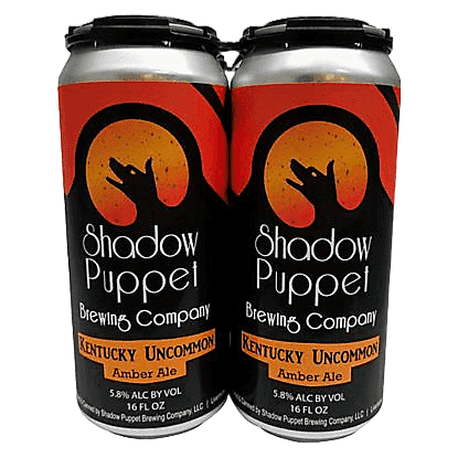 Shadow Puppet Brewing Kentucky Uncommon Amber Ale 4pk 16oz Can