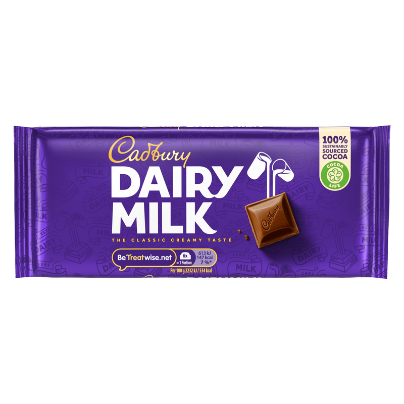 Cadbury Dairy Milk, 110g