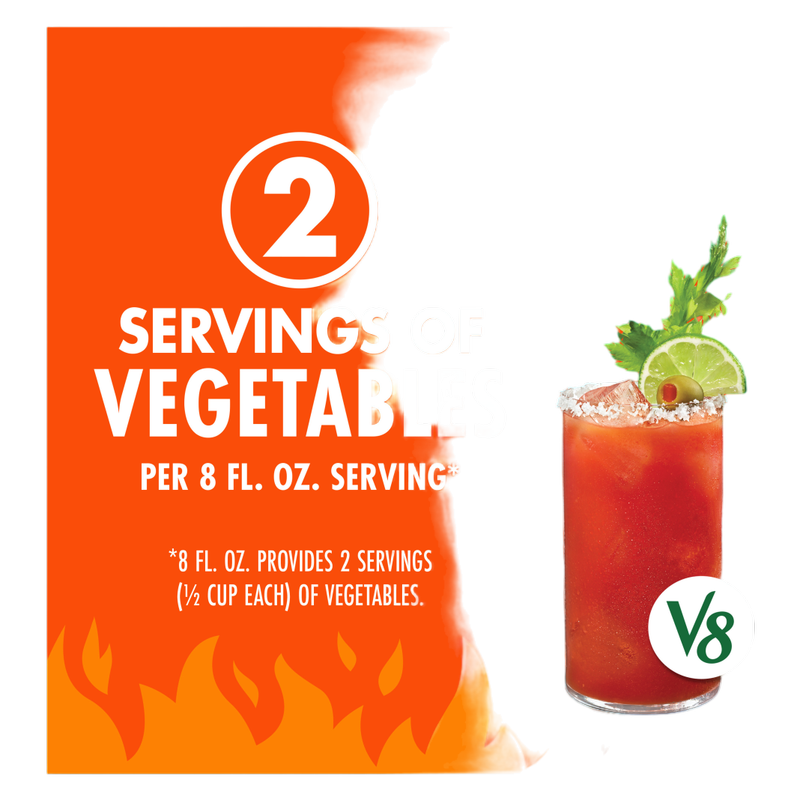V8 Spicy Bloody Mary Mix 8oz 6pk Can