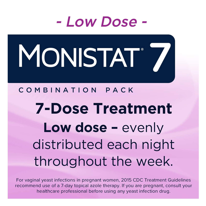 Monistat 7-Day Cure & Itch Yeast Infection Treatment