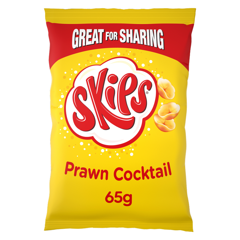 Skips Prawn Cocktail Sharing Crisps, 65g
