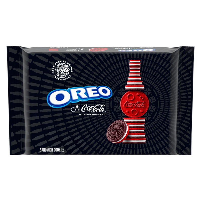 OREO Coca-Cola Sandwich Cookies, Limited Edition, 10.68oz