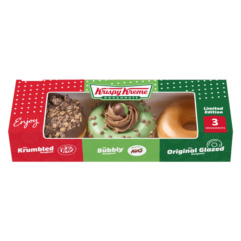 Krispy Kreme Limited Edition - Doughnut Break, 3pcs