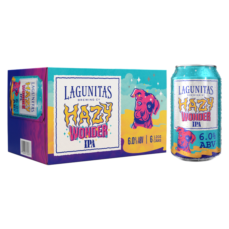 Lagunitas Brewing Company Hazy Wonder Ipa 6pk 12oz Can
