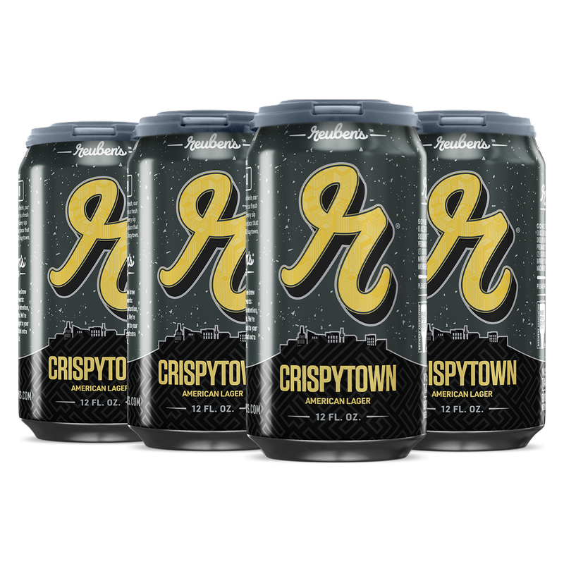 Reuben's Crispytown Lager 6pk 12oz Can