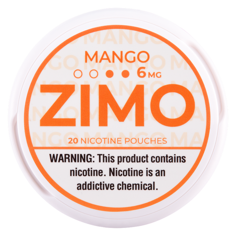 Zimo Mango Nicotine Pouches, 6mg