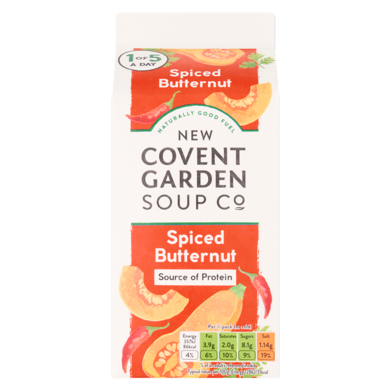 New Covent Garden Soup Co Spiced Butternut Soup, 560g