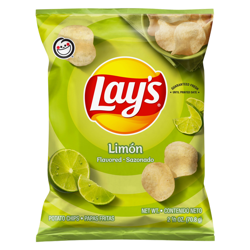 Lays Potato Chips Limon Flavored 2.5oz
