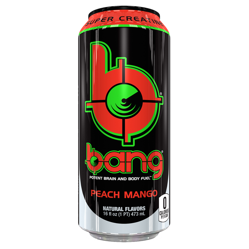 Bang Energy Peach Mango 16oz Can