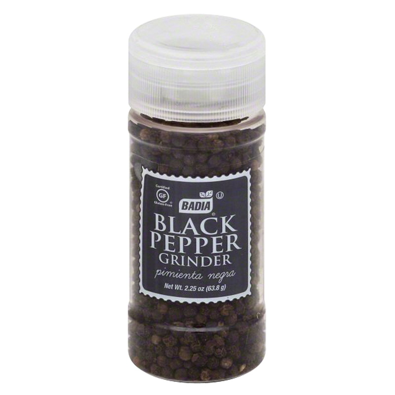 Badia Black Pepper Grinder 2.25oz