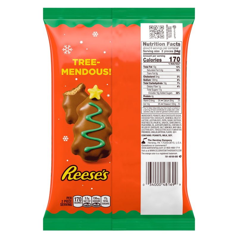 Reese's Peanut Butter Trees Snack Size 7.2oz